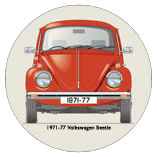 VW Beetle 1971-77 Coaster 4